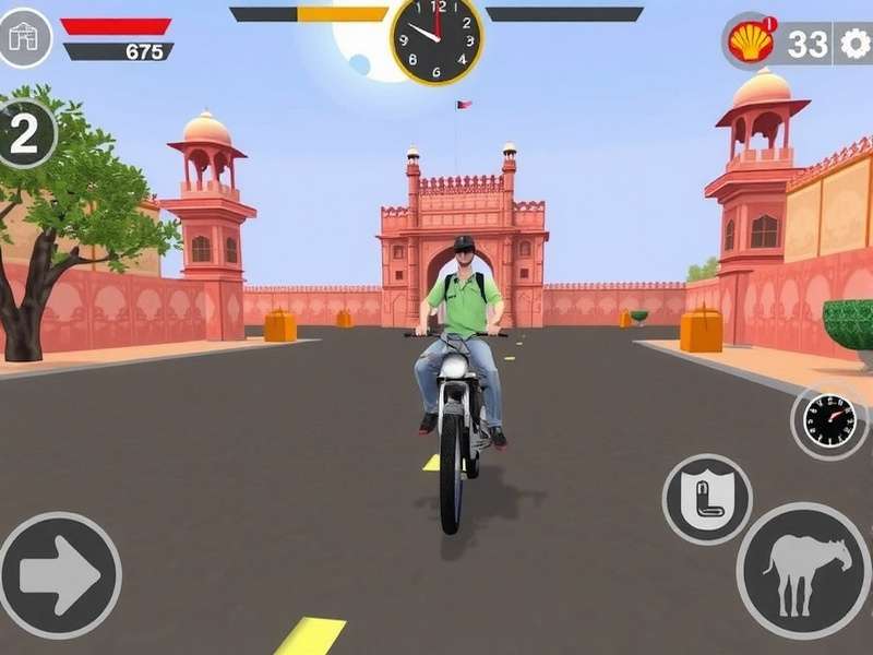 Jaipur Pink City Guard Game Screenshot