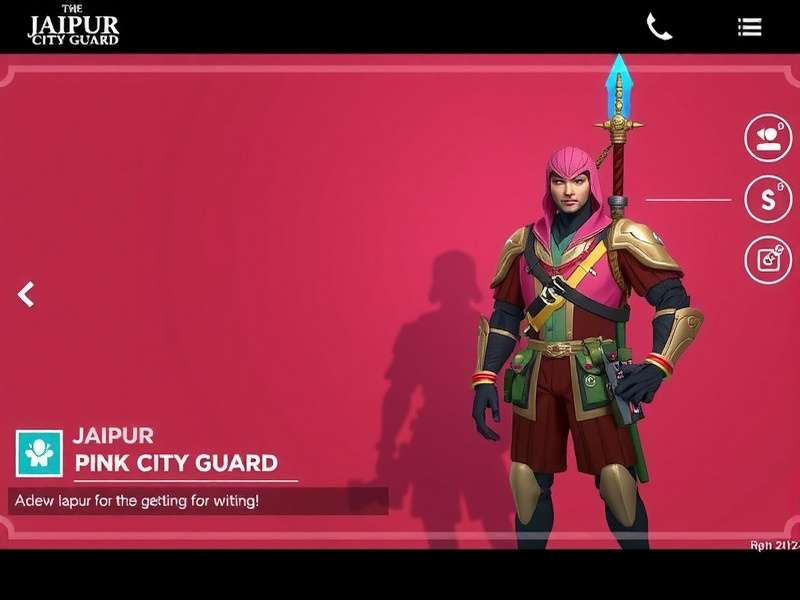 Jaipur Pink City Guard Gameplay Mechanics